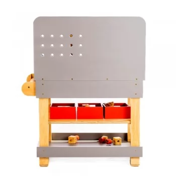 Oficina Infantil de Madeira Cinza Fabrink
