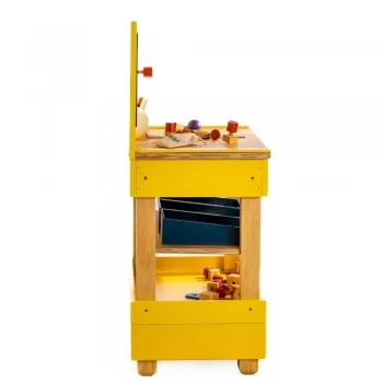 Oficina Infantil de Madeira Amarela Fabrink